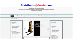 Desktop Screenshot of distributorjakarta.com