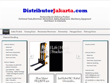 Tablet Screenshot of distributorjakarta.com